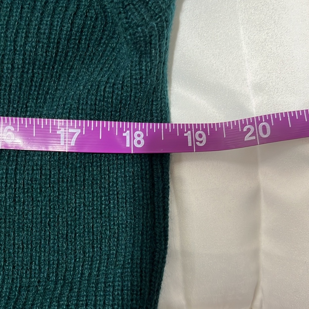 NEW J Crew Cashmere cardigan-stitch crewneck sweater!!! - Picture 4 of 9